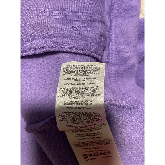 Columbia girls purple zip fleece jacket size 7/8 - Picture 4 of 7